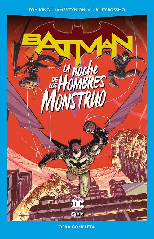 BATMAN LA NOCHE DE LOS HOMBRES MONSTRUO EDICIÓN DC POCKET | 9788410330641 | TOM KING - ANDY MCDONALD - JAMES TYNION IV - ROGE ANTONIO - STEVE ORLANDO - TIM SEELEY | Universal Cómics