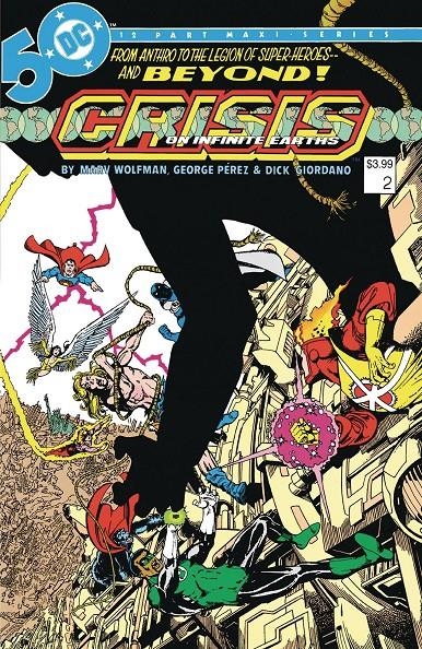 USA CRISIS ON INFINITE EARTHS # 02 FACSIMILE EDITION | 76194138473300111 | MARK WOLMAN - GEORGE PEREZ - DICK GIORDANO | Universal Cómics