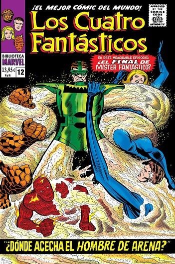 BIBLIOTECA MARVEL LOS 4 FANTÁSTICOS # 12 DE 1967 | 9788410514492 | STAN LEE - JACK KIRBY | Universal Cómics