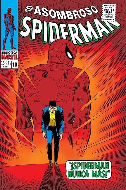 BIBLIOTECA MARVEL EL ASOMBROSO SPIDERMAN # 10 DE 1967 | 9788410514515 | STAN LEE - JOHN ROMITA - ROSS ANDRU | Universal Cómics