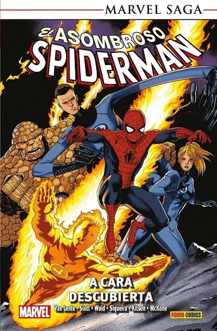 EL ASOMBROSO SPIDERMAN MARVEL SAGA RÚSTICA # 21 A CARA DESCUBIERTA | 9788410514591 | BARRY KITSON - MIKE MCKONE - PAULO SIQUERIA - DAN SLOTT - FRED VAN LENTE - MARK WAID | Universal Cómics