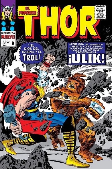 BIBLIOTECA MARVEL EL PODEROSO THOR # 09 DE 1967 | 9788410514508 | STAN LEE - JACK KIRBY | Universal Cómics