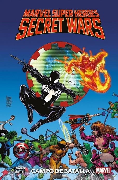 MARVEL SUPER HEROES SECRET WARS, MUNDO DE BATALLA | 9788410513532 | PAT OLLIFFE - TOM DEFALCO | Universal Cómics