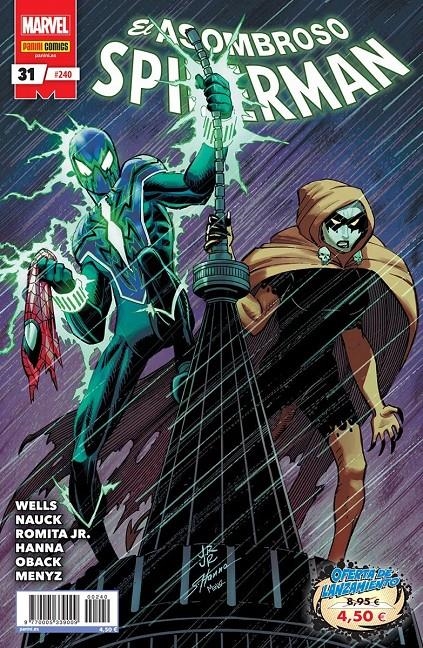 SPIDERMAN VOL 2 # 240 EL ASOMBROSO SPIDERMAN 31 | 977000533900900240 | ZEB WELLS - TODD NAUCK - JOHN ROMITA JR. | Universal Cómics