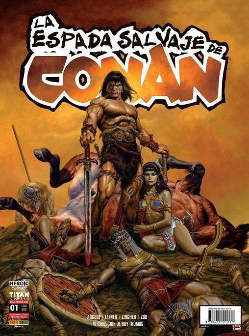 LA ESPADA SALVAJE DE CONAN VOL 2 # 01 | 9788410515116 | MAX VON FAFNER - JIM ZUB - PATRICK ZIRCHER - JOHN ARCUDI | Universal Cómics