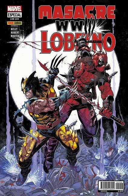 LOBEZNO VOL 5 # 153 MASACRE / LOBEZNO WWIII | 977000544600400153 | ADAM KUBERT - JOE KELLY | Universal Cómics