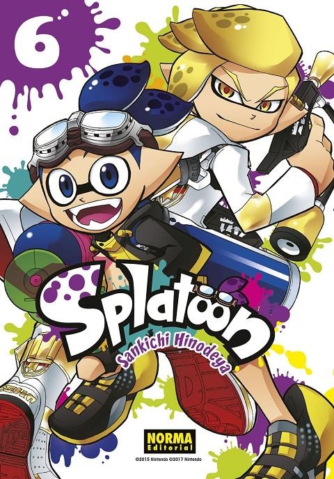 SPLATOON # 06 NUEVA EDICIÓN | 9788467969054 | SANKICHI HINODEYA | Universal Cómics