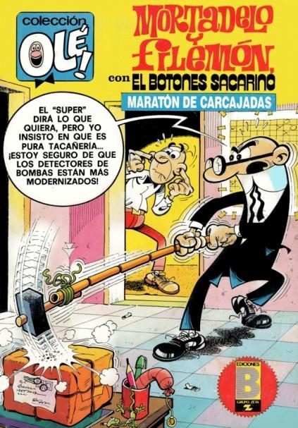 COLECCIÓN OLÉ # 186  MORTADELO Y FILEMÓN | 9999900104295 | FRANCISCO IBÁÑEZ | Universal Cómics