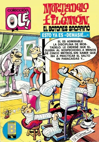 COLECCIÓN OLÉ # 187  MORTADELO Y FILEMÓN | 9999900104301 | FRANCISCO IBÁÑEZ | Universal Cómics