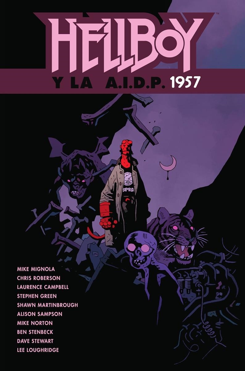 HELLBOY EDICIÓN EN CARTONÉ # 31 HELLBOY Y LA AIDP 1957 | 9788467970319 | MIKE MIGNOLA - DAVE STEWART - CHRIS ROBERSON - LAURENCE CAMPBELL -  STEPH GREEN - SHAWN MARTINBROUH | Universal Cómics