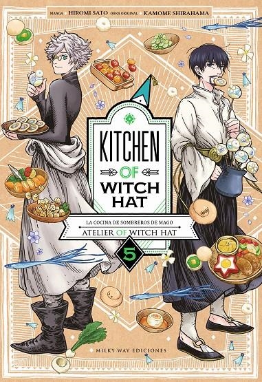 KITCHEN OF WITCH HAT # 05 | 9788410223684 | HIROMI SATO - KAMOME SHIRAHAMA | Universal Cómics