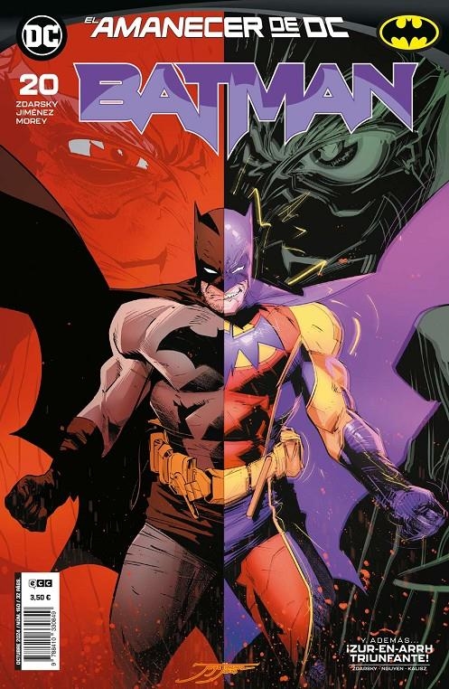 BATMAN # 150 / BATMAN 20 | 9788410330849 | CHIP ZDARSKY - JORGE JIMÉNEZ - JORGE CORONA - MIKE HAWTHORNE - TINI HOWARD | Universal Cómics