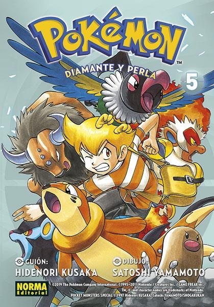 POKÉMON # 21 DIAMANTE Y PERLA # 05 NUEVA EDICIÓN | 9788467968880 | HIDENORI KUSAKA - SATOSHI YAMAMOTO | Universal Cómics