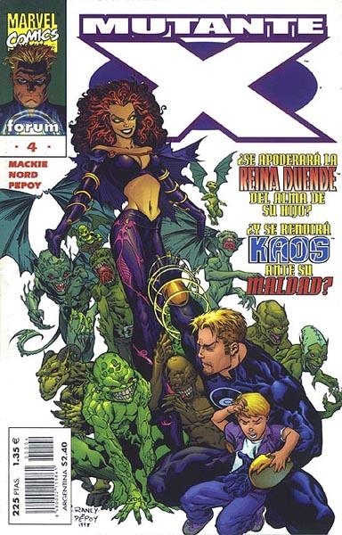 MUTANTE-X # 04 | 848000215586100004 | HOWARD MACKIE - CARY NORD | Universal Cómics