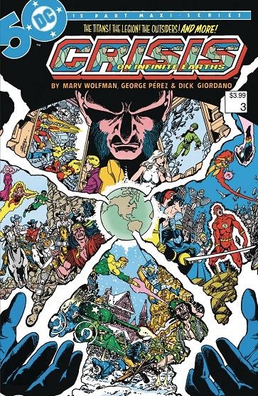 USA CRISIS ON INFINITE EARTHS # 03 FACSIMILE EDITION | 76194138474000111 | MARK WOLMAN - GEORGE PEREZ - DICK GIORDANO | Universal Cómics