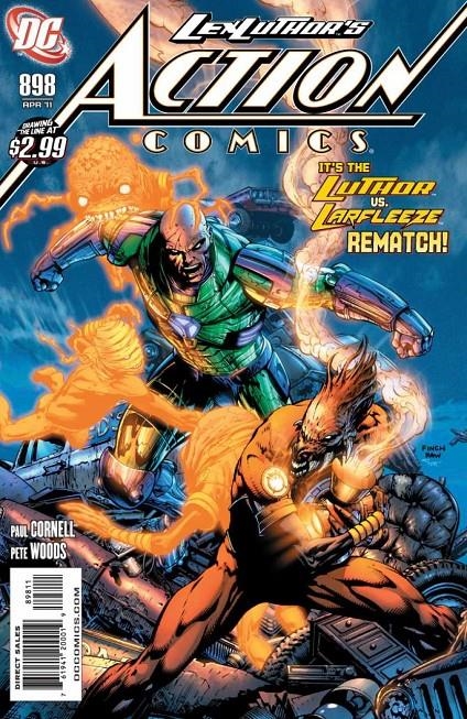 USA ACTION COMICS # 898 | 76194120001989811 | PAUL CORNELL - PETE WOODS | Universal Cómics