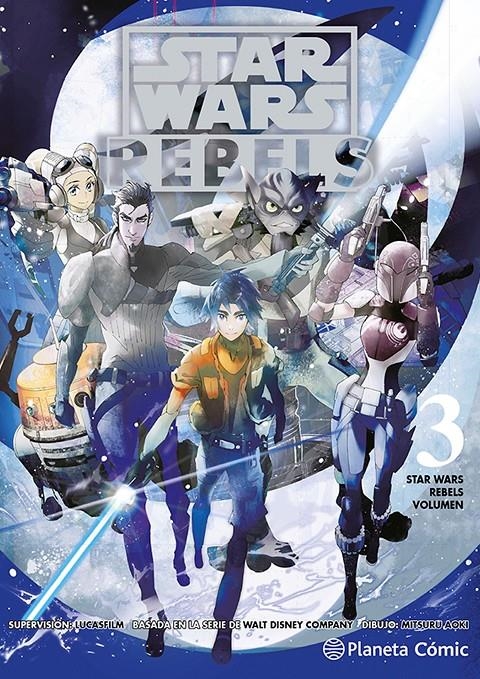 STAR WARS MANGA REBELS # 03 | 9788411613118 | GEORGE LUCAS -  MITSURU AOKI | Universal Cómics