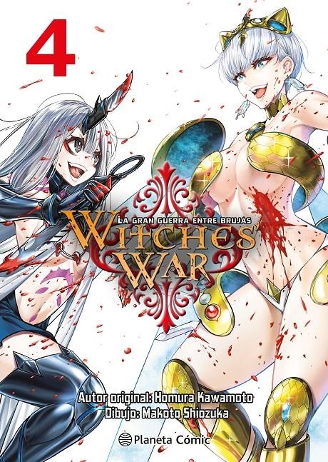 WITCHES WAR, LA GRAN GUERRA ENTRE BRUJAS # 04 | 9788411612586 | HOMURA KAWAMOTO - MAKOTO SHIOZUKA | Universal Cómics