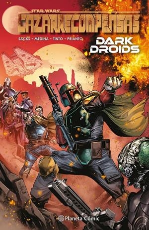 STAR WARS CAZARRECOMPENSAS # 07 DARK DROIDS | 9788411612883 | ETHAN SACKS - LAN MEDINA | Universal Cómics