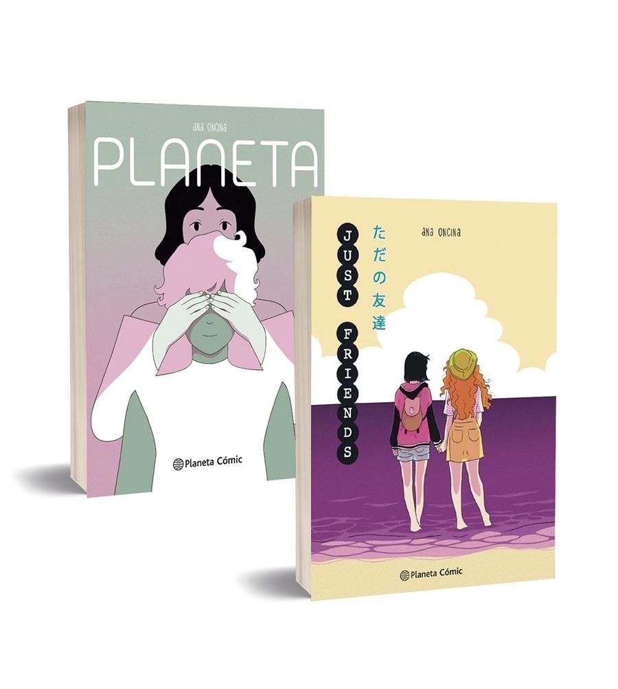 ESTUCHE PLANETA MANGA ANA ONCINA PLANETA Y JUST FRIENDS | 9788411616225 | ANA ONCINA | Universal Cómics