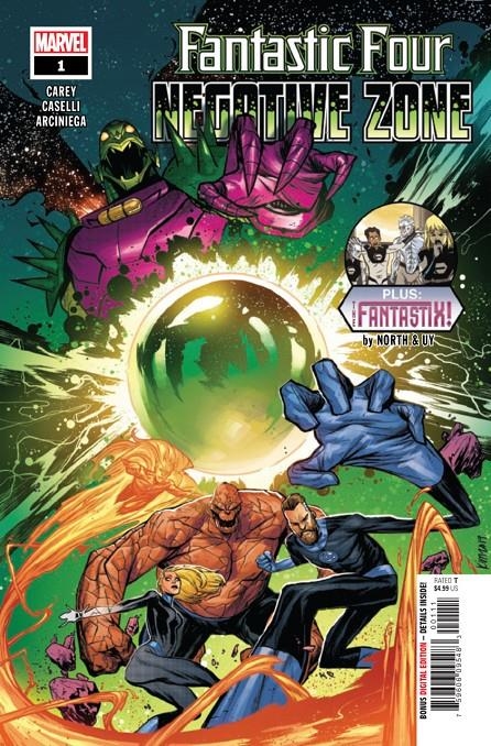 USA FANTASTIC FOUR NEGATIVE ZONE SPECIAL | 9999900105377 | MICE CAREY - CASELLI | Universal Cómics