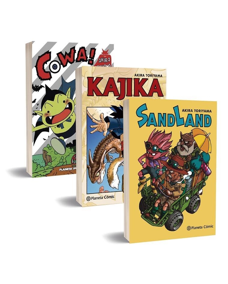 PACK SANDLAND + KAJIKA + COWA | 9788411407557 | AKIRA TORIYAMA | Universal Cómics