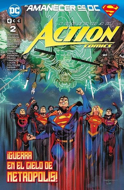 SUPERMAN ACTION COMICS # 12 ACTION COMICS 02 | 9788410429338 | DAN WATTERS - EDDY BARROWS - EDWIN GALMON - JOSHUA WILLIAMSON - MAX RAYNOR - PHILLIP KENNEDY JOHNSON | Universal Cómics