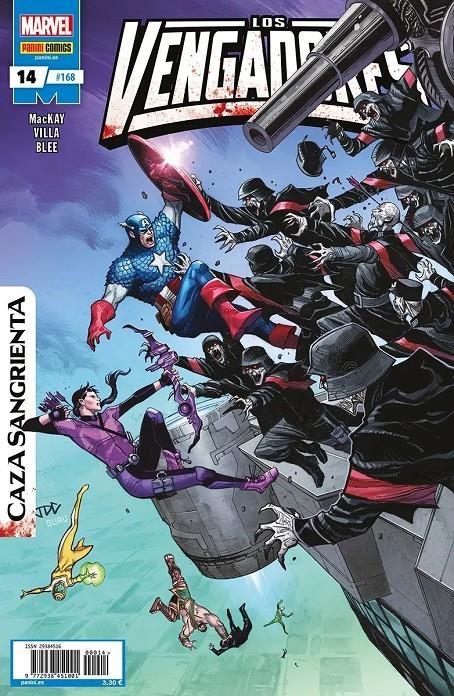 VENGADORES VOL 4 # 168 VENGADORES 14 | 977293845100100014 | JED MACKAY - C.F. VILLA | Universal Cómics