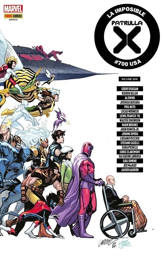 LA IMPOSIBLE PATRULLA-X # 158 X-MEN NUEVA ETAPA 35 | 977000545800700158 | LEINIL FRANCIS YU - MARK BROOKS - PHIL NOTO - JED MACKAY - WALTER SIMONSON - JAVIER GARRÓN | Universal Cómics