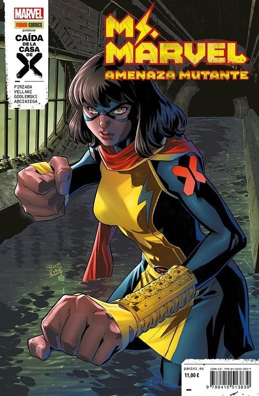 MS. MARVEL AMENAZA MUTANTE # 01 | 9788410513839 | SABIR PIRZADA - IMAN VELLANI - SCOTT GODLEWSKI | Universal Cómics