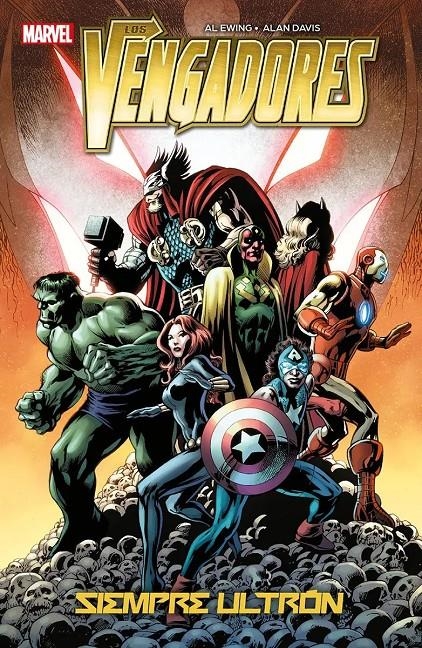 MARVEL ESSENTIALS # 09 LOS VENGADORES, SIEMPRE ULTRÓN | 9788410514850 | AL EWING - ALAN DAVIS | Universal Cómics