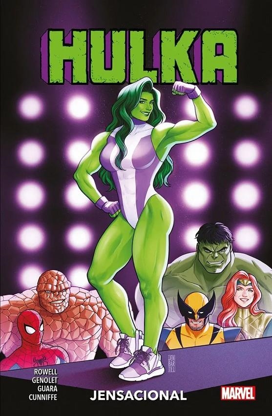 HULKA # 04 JENSACIONAL | 9788410513884 | GAVIN GUIDRY - BOBBY WILSON - JENNIFER GAO - DAVID CUTLER - ANDRÉS GENOLET - RAINBOW ROWELL | Universal Cómics