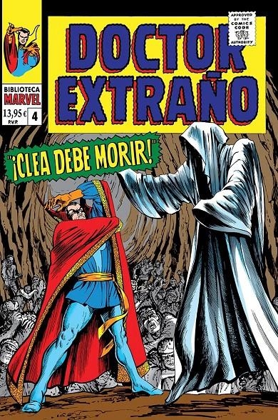 BIBLIOTECA MARVEL DOCTOR EXTRAÑO # 04 DE 1966-1967 | 9788410514768 | ROY THOMAS - STAN LEE - RAYMOND MARAIS - BILL EVERETT - MARIE SEVERIN | Universal Cómics