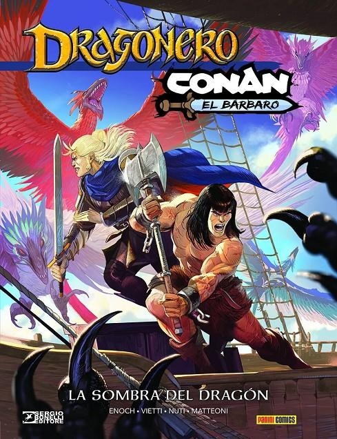 DRAGONERO / CONAN, LA SOMBRA DEL DRAGÓN | 9788410514539 | STEFANO VIETTI - GIUSEPPE MATTEONI - LUCA ENOCH | Universal Cómics