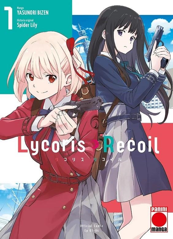 LYCORIS RECOIL # 01 | 9788410513389 | YASUNORI BIZEN - SPIDER LILY | Universal Cómics