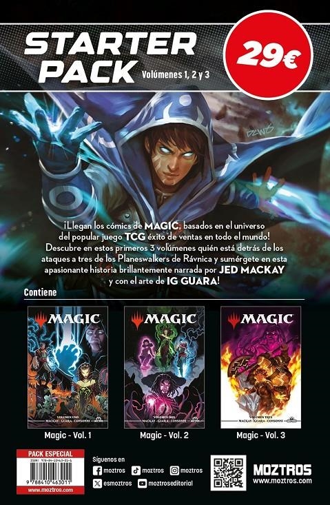 MAGIC STARTER PACK | 9788410463011 | JED MACKAY - IG GUARA | Universal Cómics