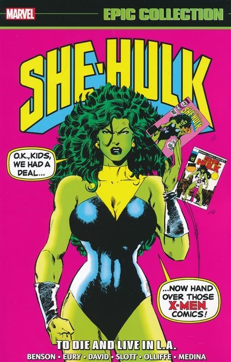 USA SHE-HULK EPIC COLLECTION TP VOL 06 TO DIE AND LIVE IN L.A. TP | 978130295669154499 | SCOTT BENSON -  TOM MORGAN - PETER DAVID- DAN SLOTT -  PAT OLLIFFE | Universal Cómics