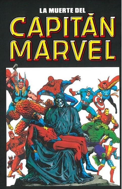 CAPITÁN MARVEL # 04 LA MUERTE DEL CAPITÁN MARVEL MARVEL LIMITED EDITION | 9788418814891 | DOUG MOENCH - JIM SHOOTER - ROGER MCKENZIE - FRANK MILLER - STEVE DITKO - JIM STARLIN | Universal Cómics