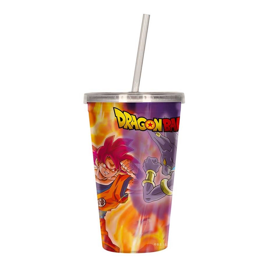 VASO LENTICULAR 3D BATTLE OF GODS DRAGON BALL SUPER | 8435450255922 | Universal Cómics