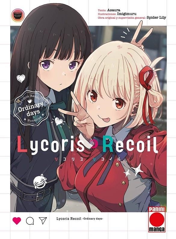 LYCORIS RECOIL NOVELA # 01 ORDINARY DAYS | 9788410513396 | ASAURA - IMIGIMURU - SPIDER LILY