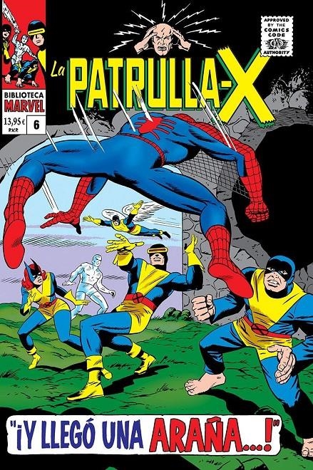 BIBLIOTECA MARVEL LA PATRULLA-X # 06 DE 1967 | 9788410515642 | STAN LEE - ROY THOMAS - WERNER ROTH - DAN ADKINS - JACK SPARLING | Universal Cómics