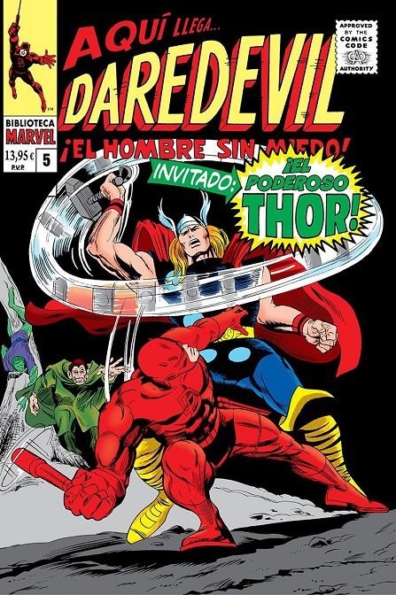 BIBLIOTECA MARVEL DAREDEVIL # 05 DE 1967 | 9788410515659 | GENE COLAN - STAN LEE | Universal Cómics