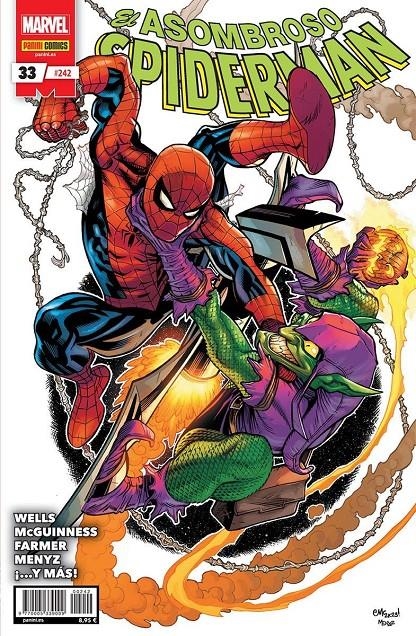 SPIDERMAN VOL 2 # 242 EL ASOMBROSO SPIDERMAN 33 | 977000533900900242 | ZEB WELLS  LEE GATLIN - CHRISCROSS - NIKESH SHUKLA - RYAN STEGMAN - JOE KELLY - MARV WOLFMANN | Universal Cómics