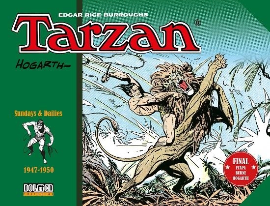 TARZAN SUNDAY PAGES DE BURNE HOGARTH # 07 TIRAS DIARIAS DE 1947 A 1950 | 9788410390140 | EDGAR RICE BURROUGHS - BURNE HOGARTH | Universal Cómics