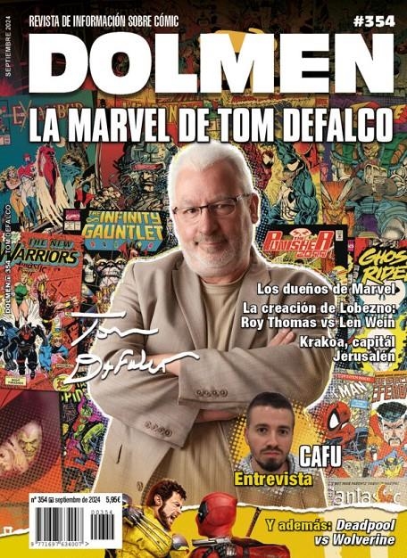 DOLMEN # 354 LA MARVEL DE TOM DEFALCO | 977169763400700354 | VARIOS AUTORES | Universal Cómics