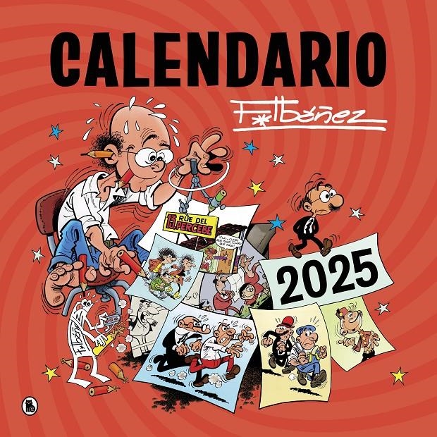 CALENDARIO IBÁÑEZ 2025 | 9788402429902 | IBÁÑEZ, FRANCISCO | Universal Cómics