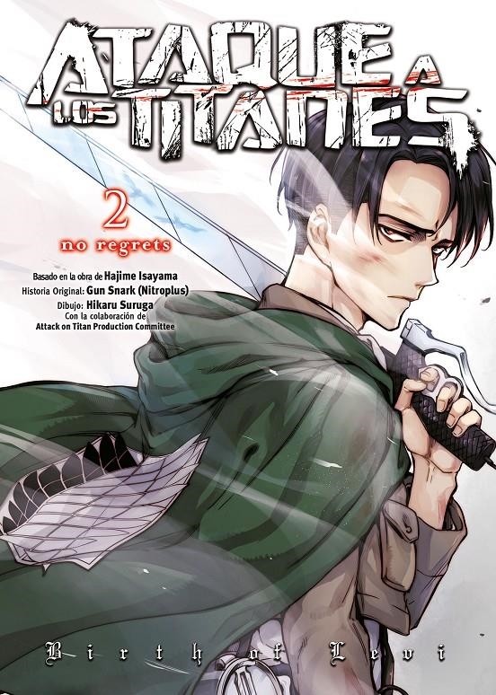 2AMA ATAQUE A LOS TITANES, NO REGRETS EDICIÓN EN COLOR # 02 | 9999900106831 | GUN SNARK - HIKARU SURUGA - HAJIME ISAYAMA | Universal Cómics