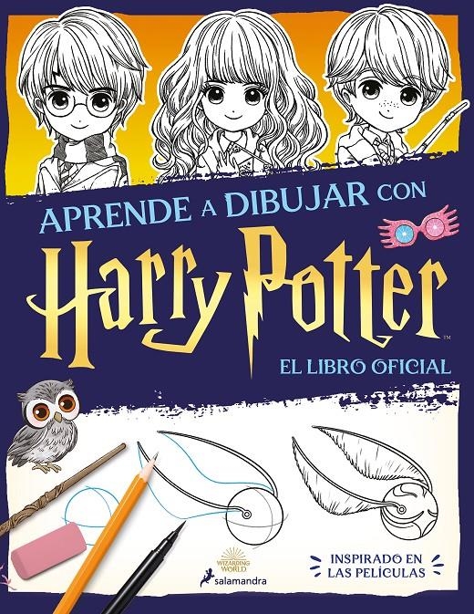 APRENDE A DIBUJAR CON HARRY POTTER (LIBRO OFICIAL) | 9788419275905 | ROWLING, J.K. | Universal Cómics