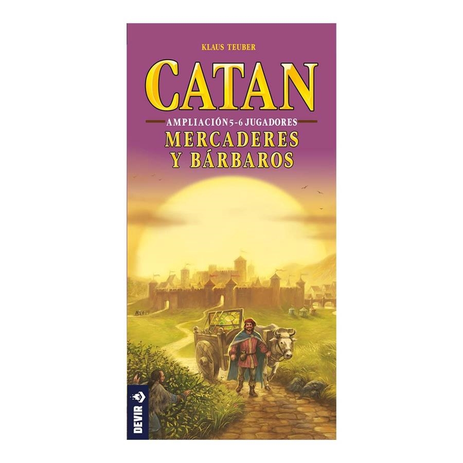 CATAN JUEGO DE TABLERO MERCADERES Y BARBAROS AMPLIACION PARA 5 Y 6 JUGADORES | 8436017227062 | KLAUS TEUBER | Universal Cómics