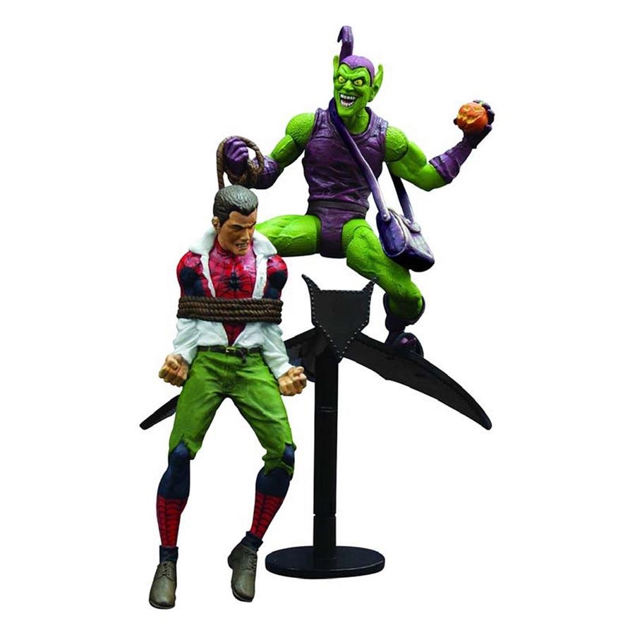 CLASSIC GREEN GOBLIN VS. SPIDER-MAN ACTION FIG. 18 CM THE AMAZING SPIDER-MAN #39 MARVEL SELECT RE-RUN | 0699788107683 | Universal Cómics